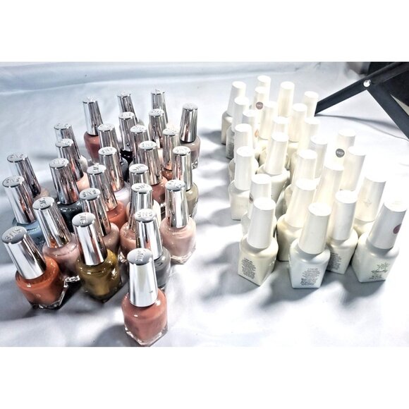 SNS Gel Polish &  Healthy Nail Lacquer Mix Lot 50+ Bundle  0.5oz  15ML - Picture 1 of 10